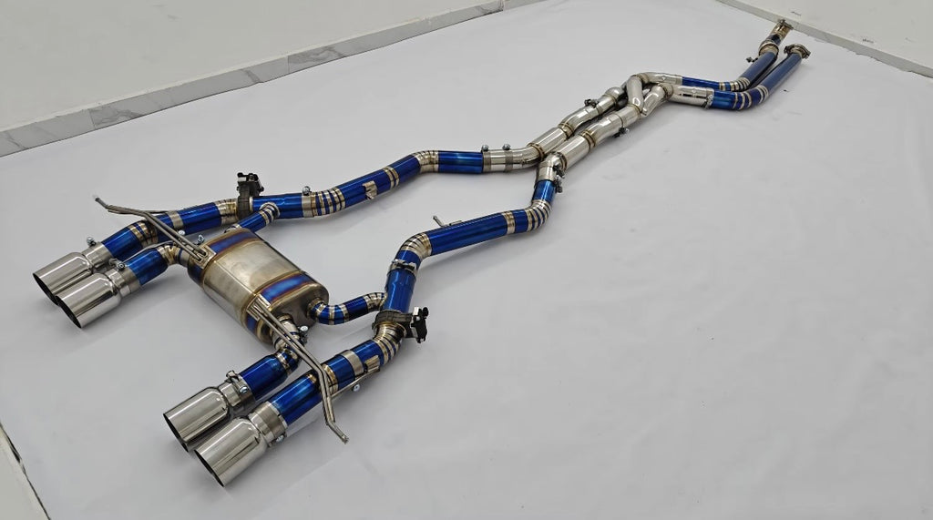 Titronic F1 Titanium Full Exhaust Valved System — BMW G8X M3 · M4 · M2 (S58)
