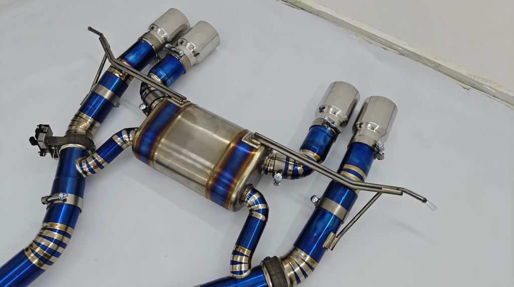 Titronic F1 Titanium Full Exhaust Valved System — BMW G8X M3 · M4 · M2 (S58)