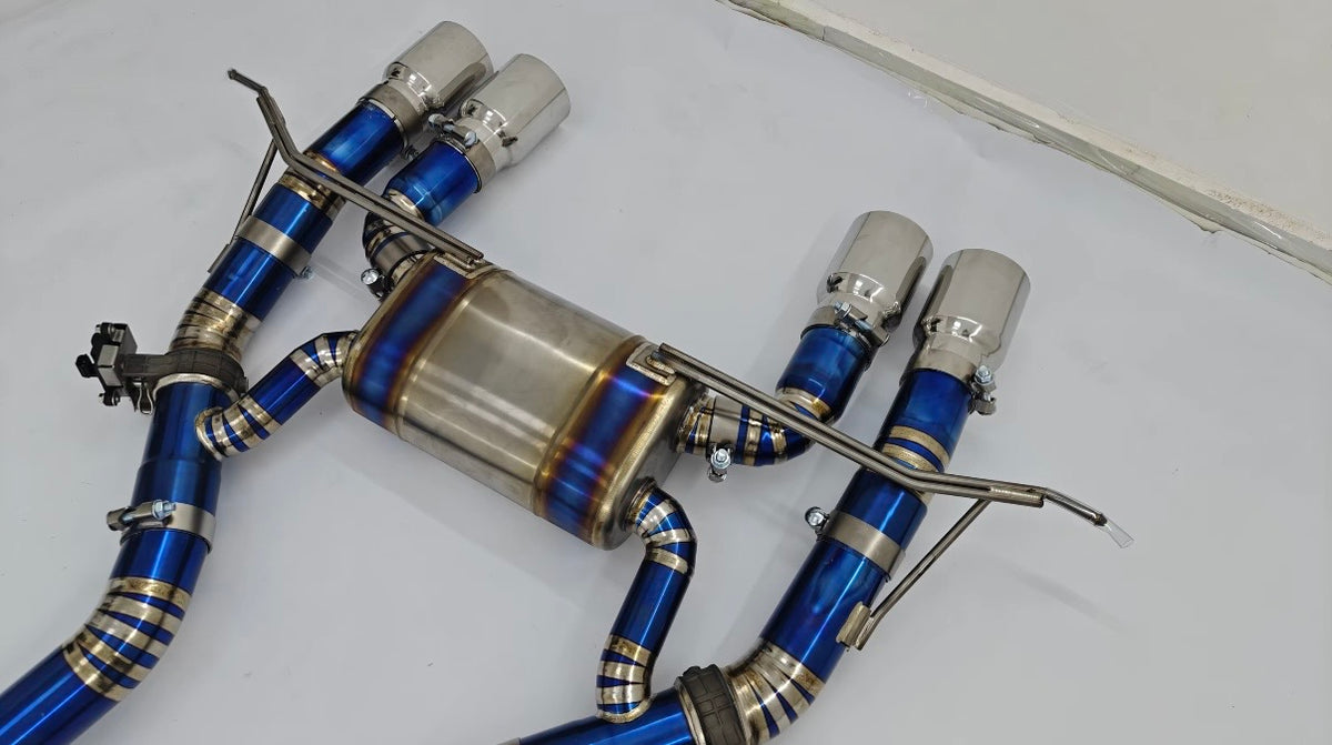 Titronic F1 Titanium Full Exhaust Valved System — BMW G8X M3 · M4 · M2 (S58)
