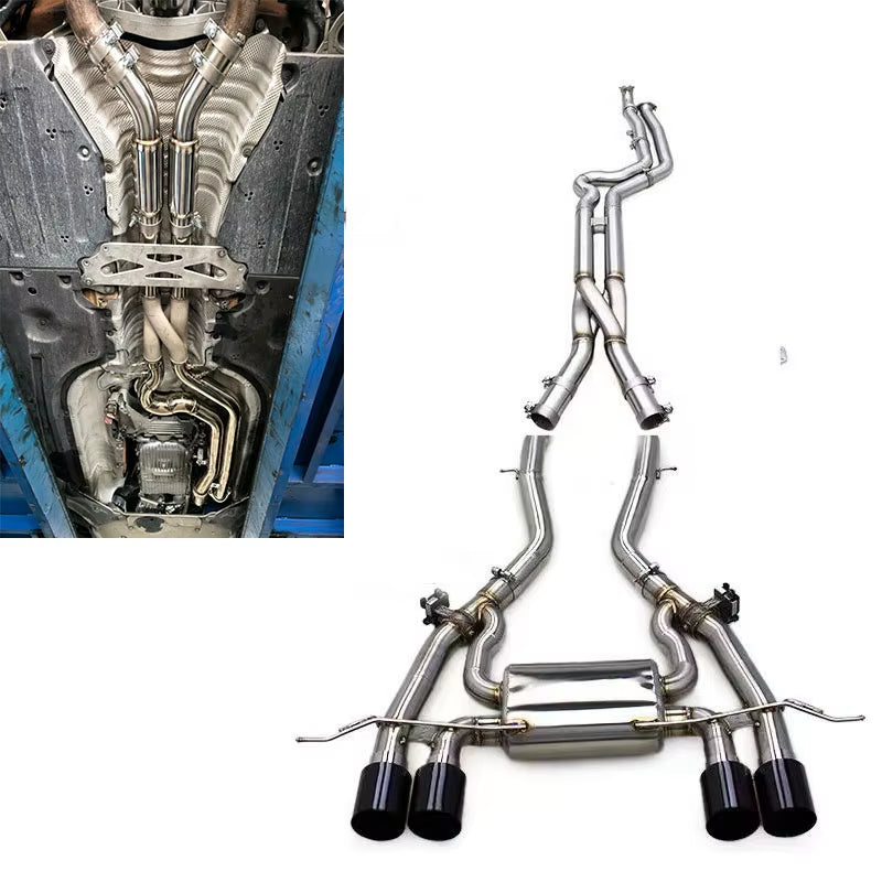 Titronic Systems Z-pipe full exhaust system for BMW G8X M3 M4 M2 S58